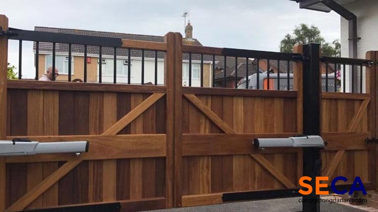 Cổng tự động giúp kiểm soát quá trình đóng mở