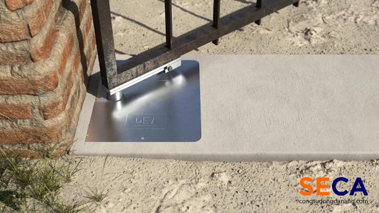 Động cơ của cổng tự động âm sàn