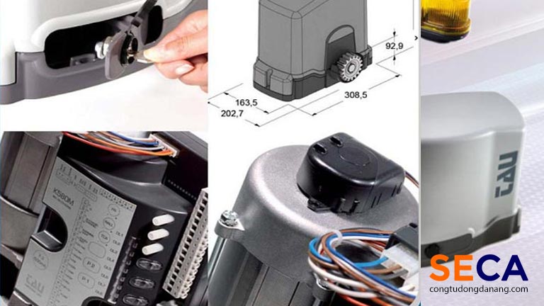 Các linh kiện trong motor hãng TAU