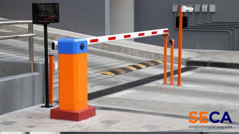 Cổng barie tự động được sử dụng nhiều