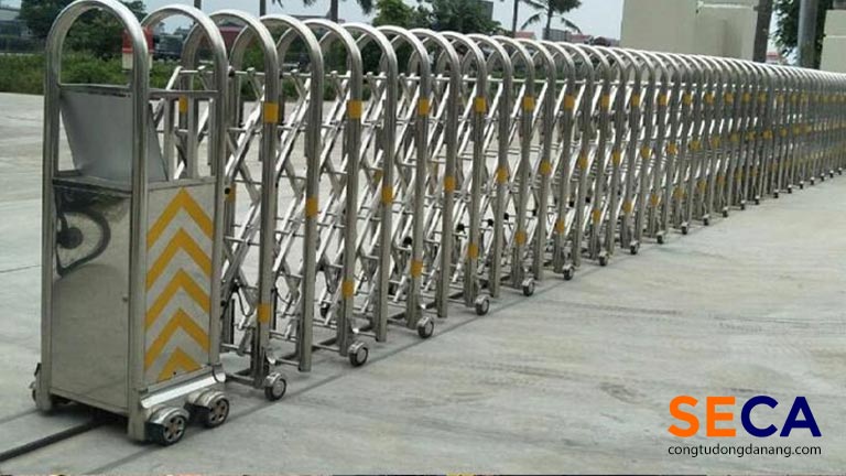 Cổng xếp tự động được nhiều người ưa chuộng