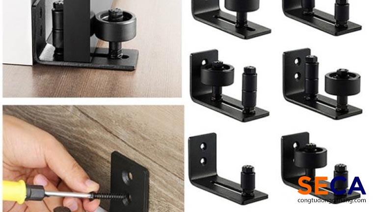 Chuẩn bị đầy đủ phụ kiện để lắp đặt cổng lùa tự động