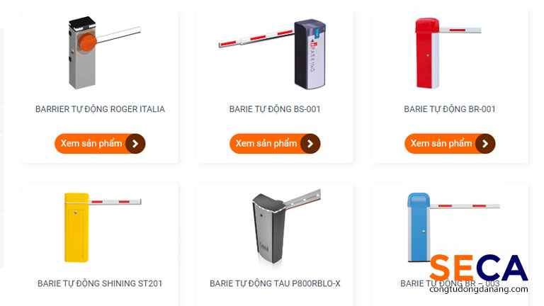 Công ty SECA cung cấp một số loại thanh chắn barrie