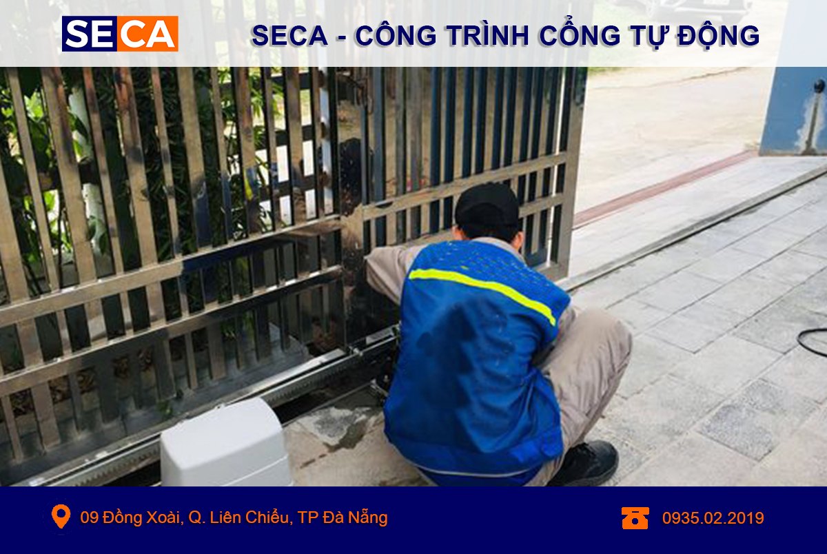 Thi công cửa cổng lùa