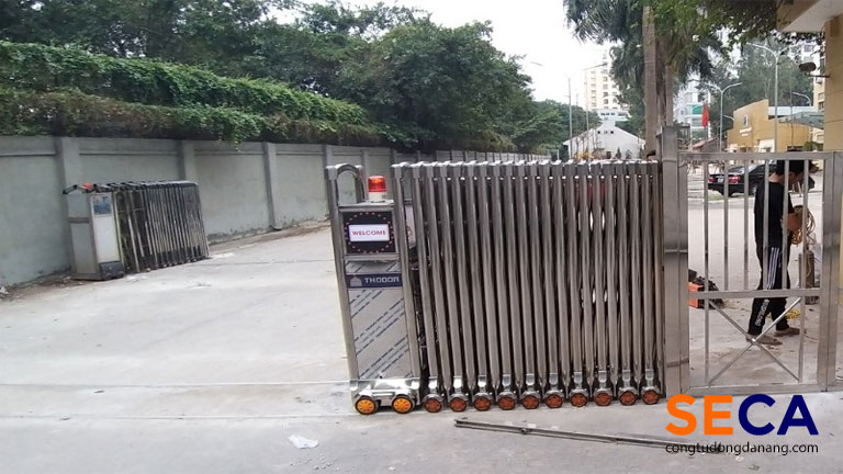 Mặt nền không bằng phẳng khiến cho cổng không nhận tín hiệu