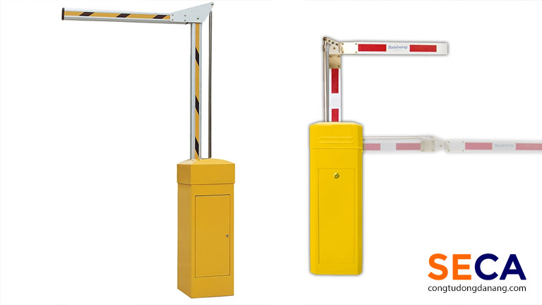 Kiểu barrier tay gập phổ biến