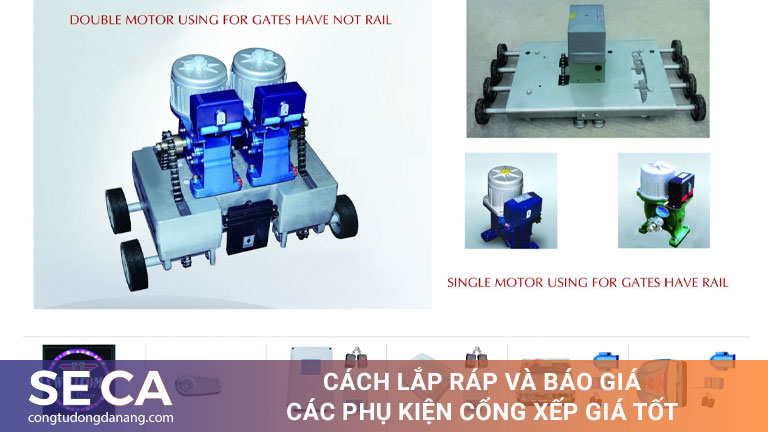 Phụ kiện cổng xếp