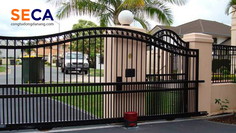 Cổng sắt lùa đẹp
