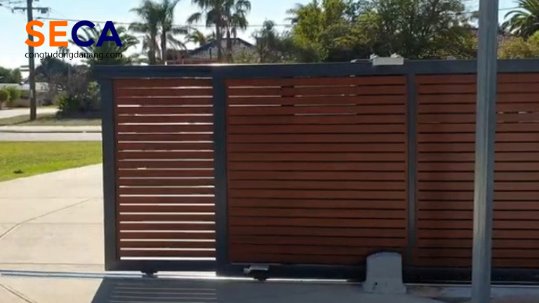 Cổng trượt 2 cánh về 1 phía