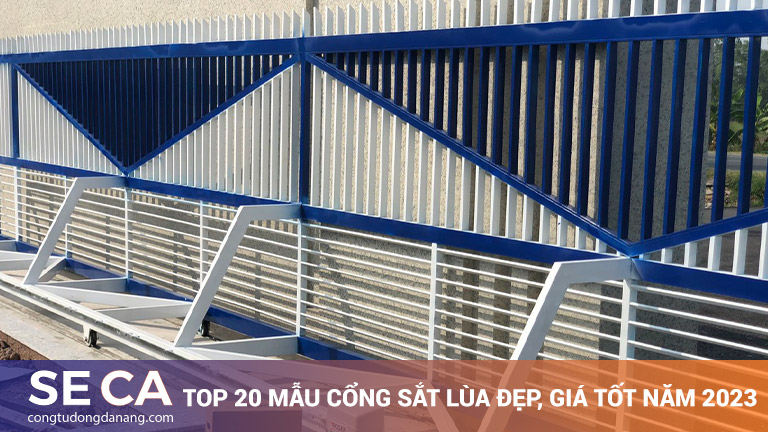 Cửa cổng lùa lớn