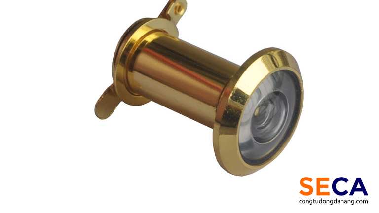 Mắt thần gắn cửa tự động Jalong Vàng